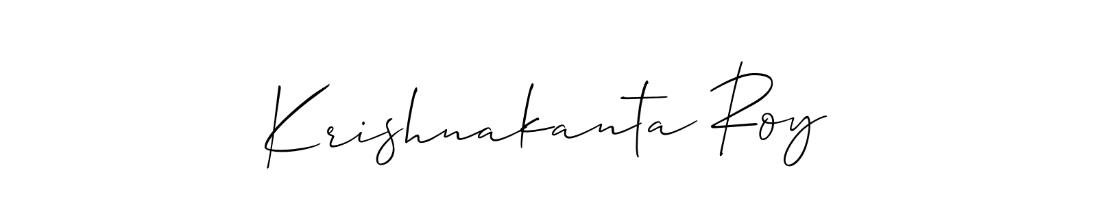 Make a beautiful signature design for name Krishnakanta Roy. Use this online signature maker to create a handwritten signature for free. Krishnakanta Roy signature style 2 images and pictures png