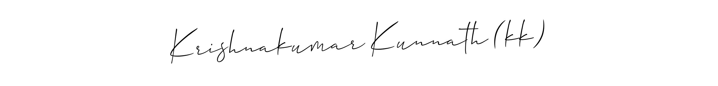 Once you've used our free online signature maker to create your best signature Allison_Script style, it's time to enjoy all of the benefits that Krishnakumar Kunnath (kk) name signing documents. Krishnakumar Kunnath (kk) signature style 2 images and pictures png