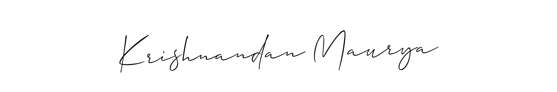 Once you've used our free online signature maker to create your best signature Allison_Script style, it's time to enjoy all of the benefits that Krishnandan Maurya name signing documents. Krishnandan Maurya signature style 2 images and pictures png