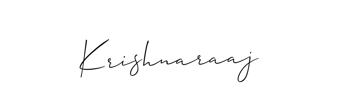 Also we have Krishnaraaj name is the best signature style. Create professional handwritten signature collection using Allison_Script autograph style. Krishnaraaj signature style 2 images and pictures png