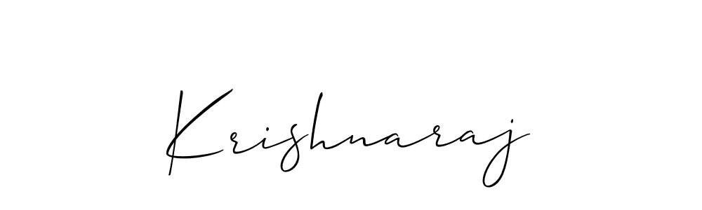 It looks lik you need a new signature style for name Krishnaraj. Design unique handwritten (Allison_Script) signature with our free signature maker in just a few clicks. Krishnaraj signature style 2 images and pictures png