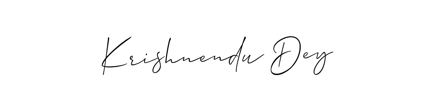 Make a short Krishnendu Dey signature style. Manage your documents anywhere anytime using Allison_Script. Create and add eSignatures, submit forms, share and send files easily. Krishnendu Dey signature style 2 images and pictures png
