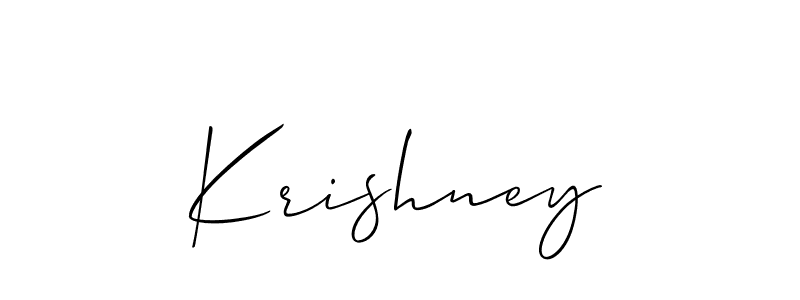 Here are the top 10 professional signature styles for the name Krishney. These are the best autograph styles you can use for your name. Krishney signature style 2 images and pictures png