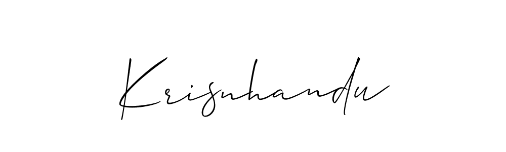 Once you've used our free online signature maker to create your best signature Allison_Script style, it's time to enjoy all of the benefits that Krisnhandu name signing documents. Krisnhandu signature style 2 images and pictures png