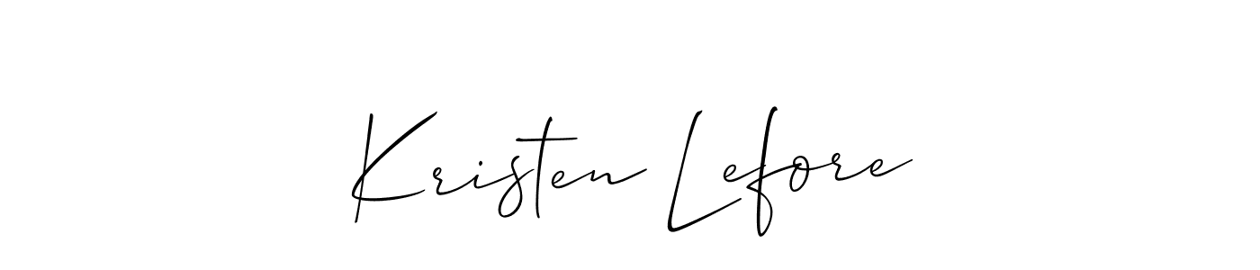 You can use this online signature creator to create a handwritten signature for the name Kristen Lefore. This is the best online autograph maker. Kristen Lefore signature style 2 images and pictures png
