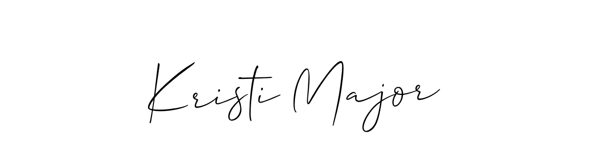 Make a short Kristi Major signature style. Manage your documents anywhere anytime using Allison_Script. Create and add eSignatures, submit forms, share and send files easily. Kristi Major signature style 2 images and pictures png