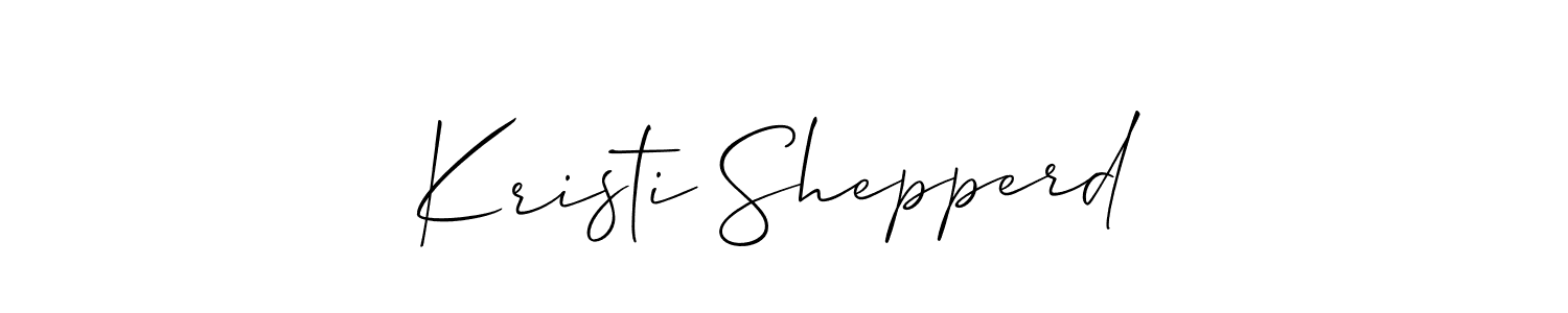 Make a beautiful signature design for name Kristi Shepperd. Use this online signature maker to create a handwritten signature for free. Kristi Shepperd signature style 2 images and pictures png