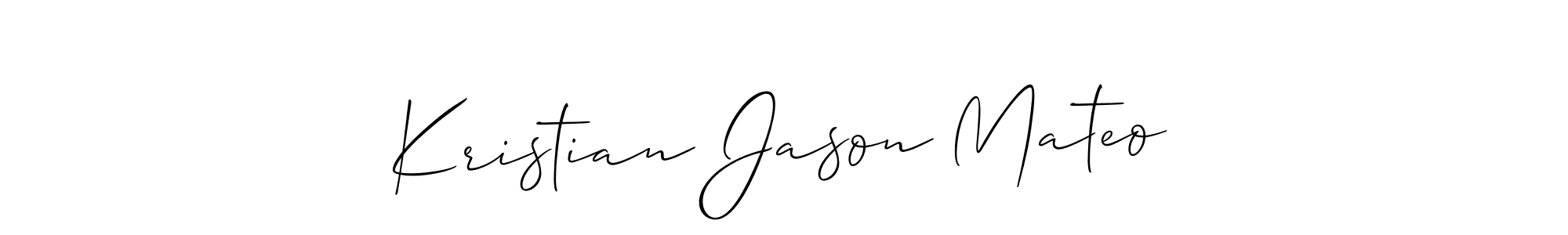 Check out images of Autograph of Kristian Jason Mateo name. Actor Kristian Jason Mateo Signature Style. Allison_Script is a professional sign style online. Kristian Jason Mateo signature style 2 images and pictures png