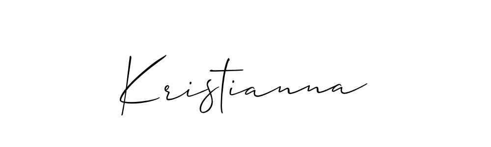 Check out images of Autograph of Kristianna name. Actor Kristianna Signature Style. Allison_Script is a professional sign style online. Kristianna signature style 2 images and pictures png