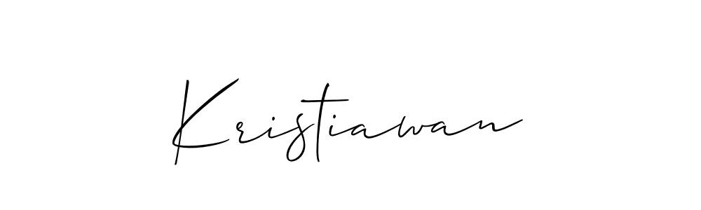 Check out images of Autograph of Kristiawan name. Actor Kristiawan Signature Style. Allison_Script is a professional sign style online. Kristiawan signature style 2 images and pictures png