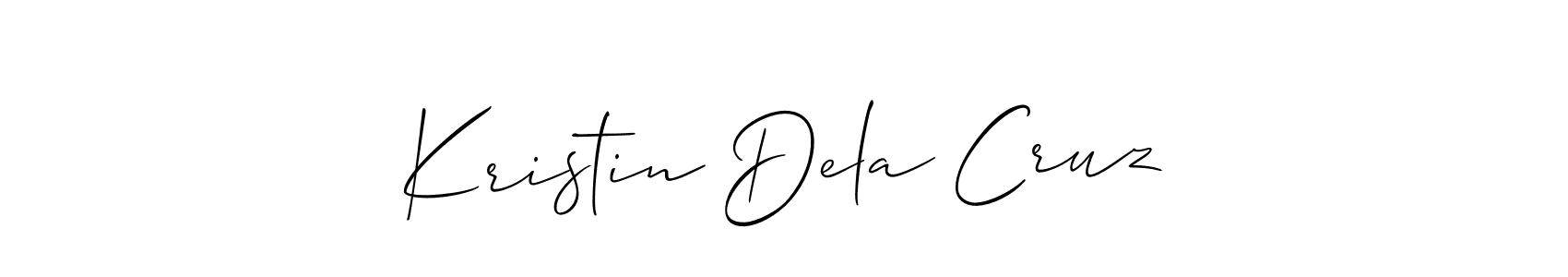 Make a beautiful signature design for name Kristin Dela Cruz. Use this online signature maker to create a handwritten signature for free. Kristin Dela Cruz signature style 2 images and pictures png