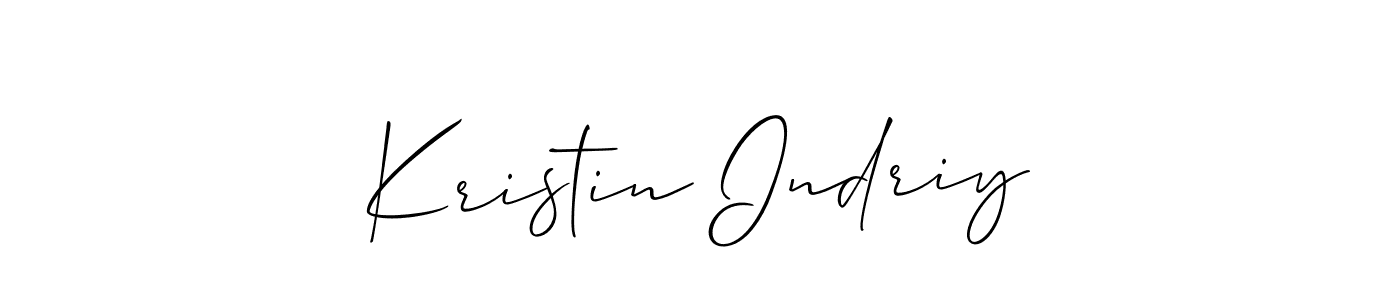 Check out images of Autograph of Kristin Indriy name. Actor Kristin Indriy Signature Style. Allison_Script is a professional sign style online. Kristin Indriy signature style 2 images and pictures png