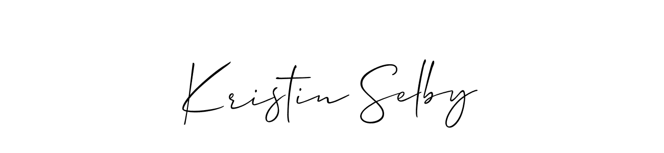 You can use this online signature creator to create a handwritten signature for the name Kristin Selby. This is the best online autograph maker. Kristin Selby signature style 2 images and pictures png