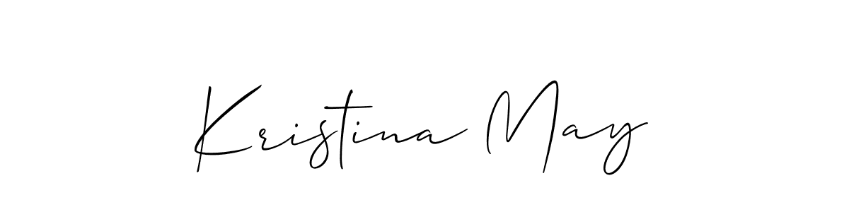 Once you've used our free online signature maker to create your best signature Allison_Script style, it's time to enjoy all of the benefits that Kristina May name signing documents. Kristina May signature style 2 images and pictures png