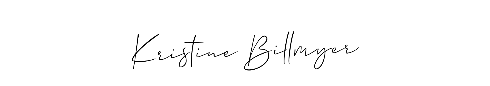 Once you've used our free online signature maker to create your best signature Allison_Script style, it's time to enjoy all of the benefits that Kristine Billmyer name signing documents. Kristine Billmyer signature style 2 images and pictures png