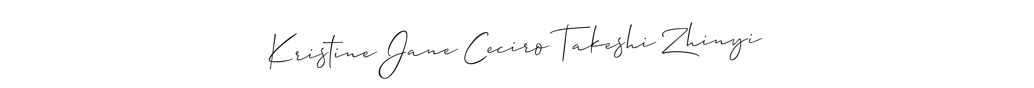 Here are the top 10 professional signature styles for the name Kristine Jane Ceciro Takeshi Zhinyi. These are the best autograph styles you can use for your name. Kristine Jane Ceciro Takeshi Zhinyi signature style 2 images and pictures png