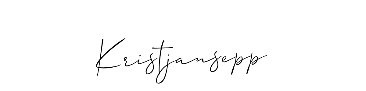 This is the best signature style for the Kristjansepp name. Also you like these signature font (Allison_Script). Mix name signature. Kristjansepp signature style 2 images and pictures png