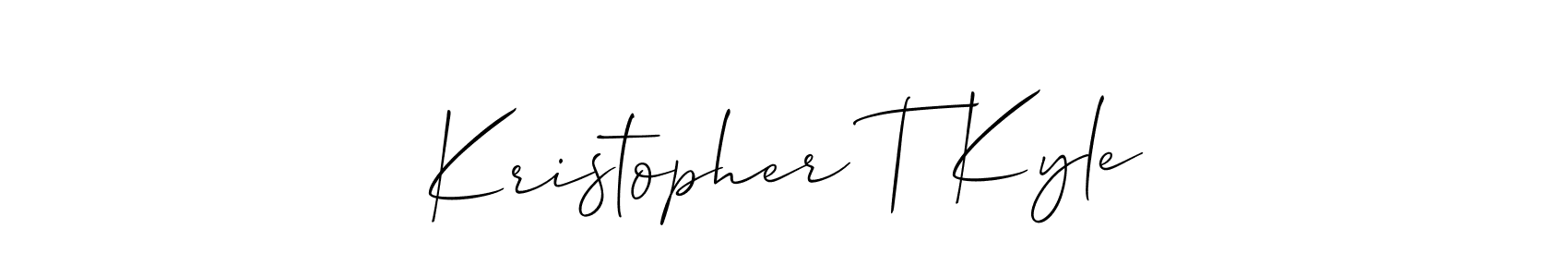 See photos of Kristopher T Kyle official signature by Spectra . Check more albums & portfolios. Read reviews & check more about Allison_Script font. Kristopher T Kyle signature style 2 images and pictures png