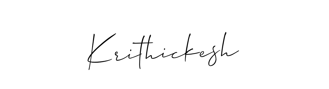 Krithickesh stylish signature style. Best Handwritten Sign (Allison_Script) for my name. Handwritten Signature Collection Ideas for my name Krithickesh. Krithickesh signature style 2 images and pictures png