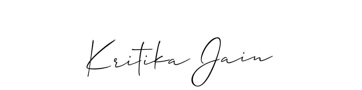 See photos of Kritika Jain official signature by Spectra . Check more albums & portfolios. Read reviews & check more about Allison_Script font. Kritika Jain signature style 2 images and pictures png