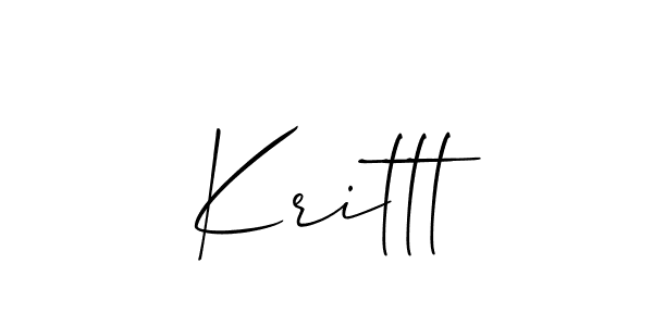 Similarly Allison_Script is the best handwritten signature design. Signature creator online .You can use it as an online autograph creator for name Krittt. Krittt signature style 2 images and pictures png