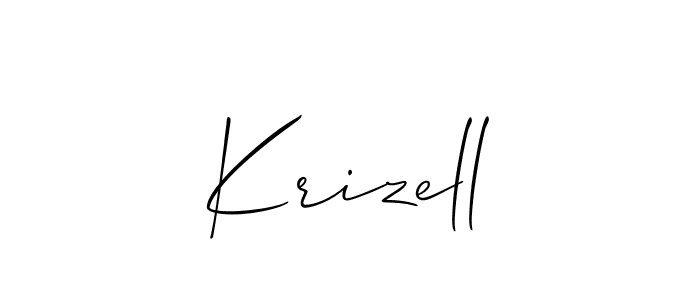 Make a beautiful signature design for name Krizell. Use this online signature maker to create a handwritten signature for free. Krizell signature style 2 images and pictures png