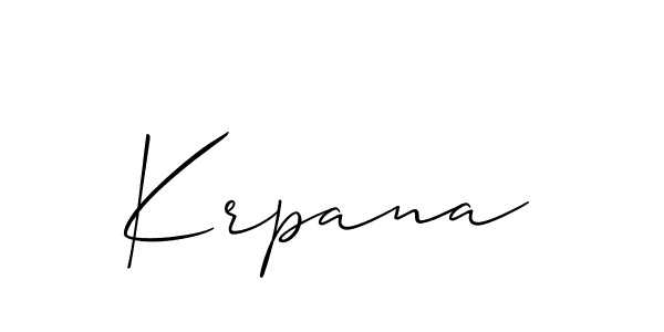 Similarly Allison_Script is the best handwritten signature design. Signature creator online .You can use it as an online autograph creator for name Krpana. Krpana signature style 2 images and pictures png