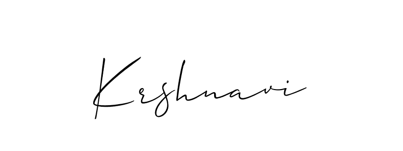 Once you've used our free online signature maker to create your best signature Allison_Script style, it's time to enjoy all of the benefits that Krshnavi name signing documents. Krshnavi signature style 2 images and pictures png