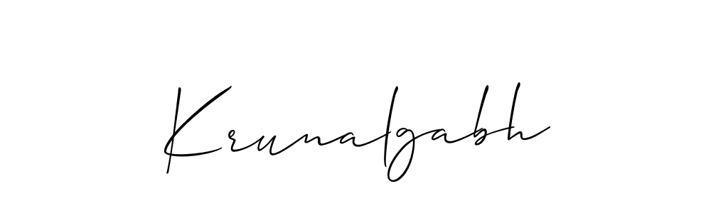 You can use this online signature creator to create a handwritten signature for the name Krunalgabh. This is the best online autograph maker. Krunalgabh signature style 2 images and pictures png