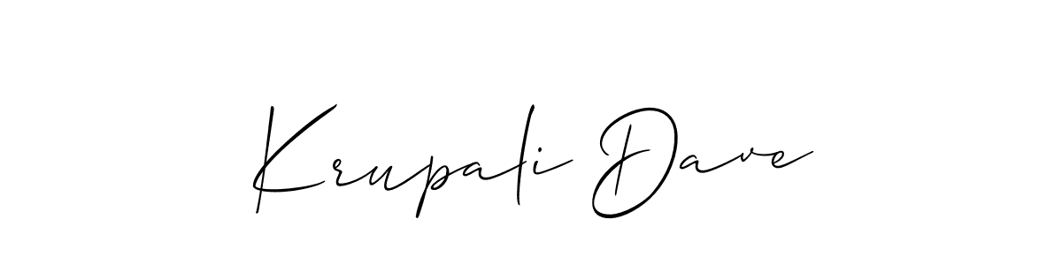 See photos of Krupali Dave official signature by Spectra . Check more albums & portfolios. Read reviews & check more about Allison_Script font. Krupali Dave signature style 2 images and pictures png