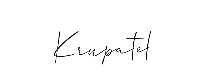 Here are the top 10 professional signature styles for the name Krupatel. These are the best autograph styles you can use for your name. Krupatel signature style 2 images and pictures png