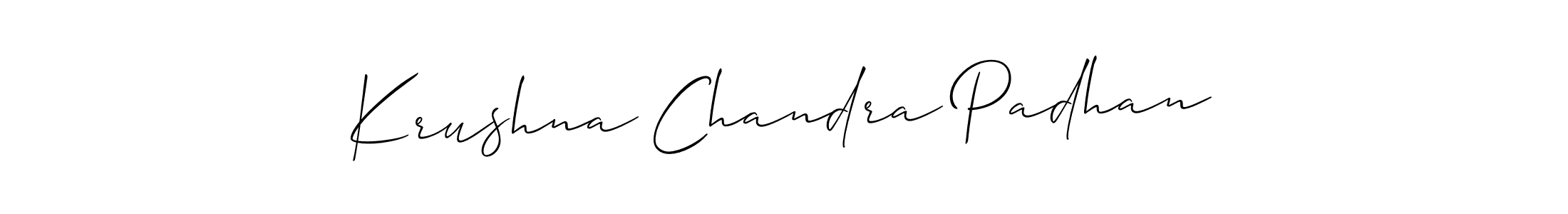 Once you've used our free online signature maker to create your best signature Allison_Script style, it's time to enjoy all of the benefits that Krushna Chandra Padhan name signing documents. Krushna Chandra Padhan signature style 2 images and pictures png