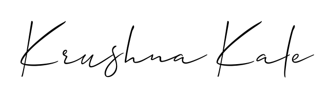 An effortless, minimalist signature concept for Krushna Kale using Allison_Script design. Clean lines that look great on any document. Krushna Kale signature style 2 images and pictures png