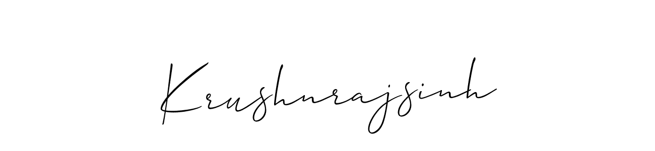 You can use this online signature creator to create a handwritten signature for the name Krushnrajsinh. This is the best online autograph maker. Krushnrajsinh signature style 2 images and pictures png
