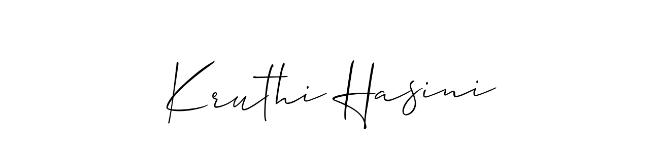 Best and Professional Signature Style for Kruthi Hasini. Allison_Script Best Signature Style Collection. Kruthi Hasini signature style 2 images and pictures png