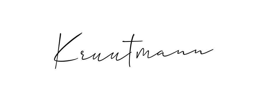 if you are searching for the best signature style for your name Kruutmann. so please give up your signature search. here we have designed multiple signature styles  using Allison_Script. Kruutmann signature style 2 images and pictures png