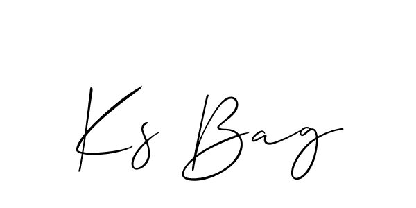 Here are the top 10 professional signature styles for the name Ks Bag. These are the best autograph styles you can use for your name. Ks Bag signature style 2 images and pictures png