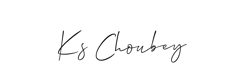 You can use this online signature creator to create a handwritten signature for the name Ks Choubey. This is the best online autograph maker. Ks Choubey signature style 2 images and pictures png