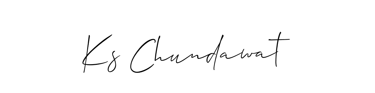 You can use this online signature creator to create a handwritten signature for the name Ks Chundawat. This is the best online autograph maker. Ks Chundawat signature style 2 images and pictures png