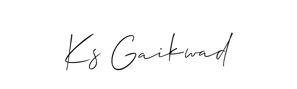 Once you've used our free online signature maker to create your best signature Allison_Script style, it's time to enjoy all of the benefits that Ks Gaikwad name signing documents. Ks Gaikwad signature style 2 images and pictures png