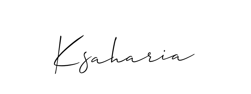 You can use this online signature creator to create a handwritten signature for the name Ksaharia. This is the best online autograph maker. Ksaharia signature style 2 images and pictures png