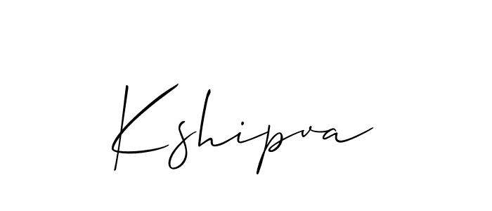 Once you've used our free online signature maker to create your best signature Allison_Script style, it's time to enjoy all of the benefits that Kshipva name signing documents. Kshipva signature style 2 images and pictures png