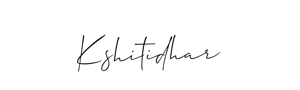 Similarly Allison_Script is the best handwritten signature design. Signature creator online .You can use it as an online autograph creator for name Kshitidhar. Kshitidhar signature style 2 images and pictures png