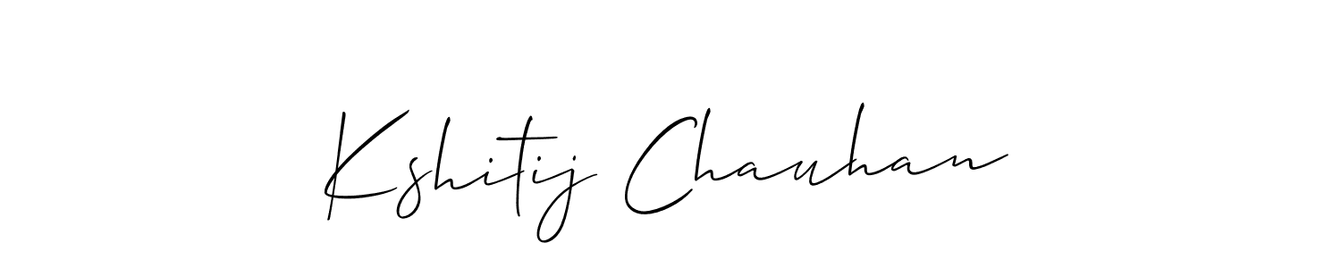 Also You can easily find your signature by using the search form. We will create Kshitij Chauhan name handwritten signature images for you free of cost using Allison_Script sign style. Kshitij Chauhan signature style 2 images and pictures png