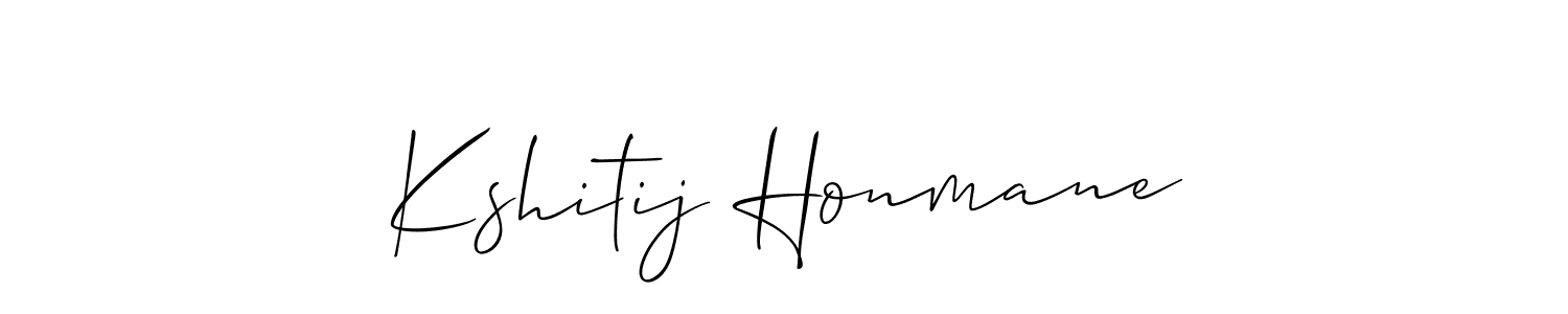 Make a beautiful signature design for name Kshitij Honmane. Use this online signature maker to create a handwritten signature for free. Kshitij Honmane signature style 2 images and pictures png