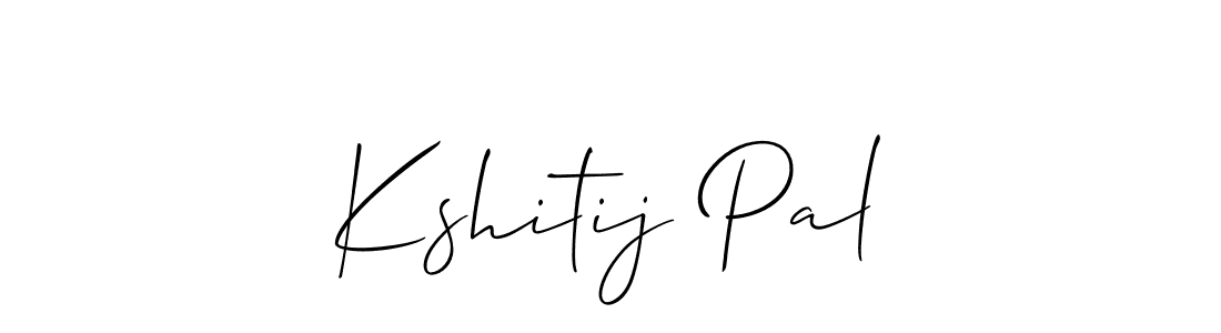 Create a beautiful signature design for name Kshitij Pal. With this signature (Allison_Script) fonts, you can make a handwritten signature for free. Kshitij Pal signature style 2 images and pictures png
