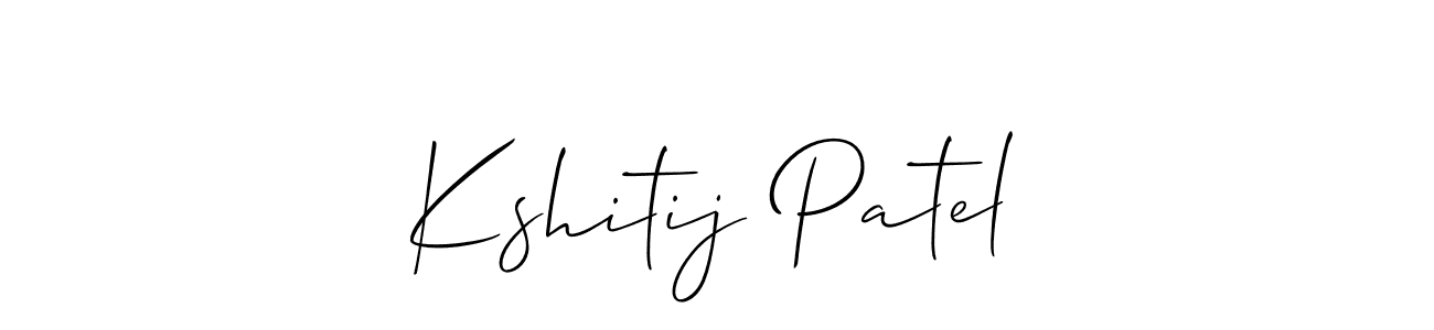 How to Draw Kshitij Patel signature style? Allison_Script is a latest design signature styles for name Kshitij Patel. Kshitij Patel signature style 2 images and pictures png