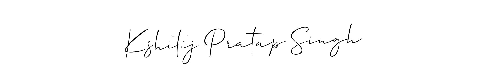 Kshitij Pratap Singh stylish signature style. Best Handwritten Sign (Allison_Script) for my name. Handwritten Signature Collection Ideas for my name Kshitij Pratap Singh. Kshitij Pratap Singh signature style 2 images and pictures png