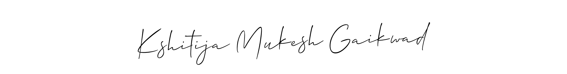 Kshitija Mukesh Gaikwad stylish signature style. Best Handwritten Sign (Allison_Script) for my name. Handwritten Signature Collection Ideas for my name Kshitija Mukesh Gaikwad. Kshitija Mukesh Gaikwad signature style 2 images and pictures png