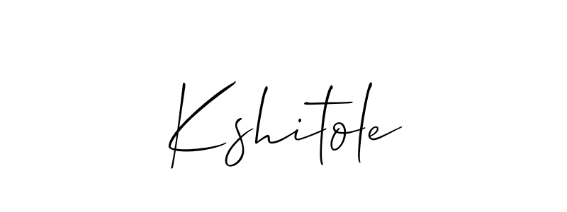 Similarly Allison_Script is the best handwritten signature design. Signature creator online .You can use it as an online autograph creator for name Kshitole. Kshitole signature style 2 images and pictures png